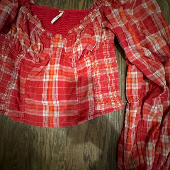 FREE PEOPLE MD BOHO COUNTRY STYLE SHIRT - Picture 3 of 8